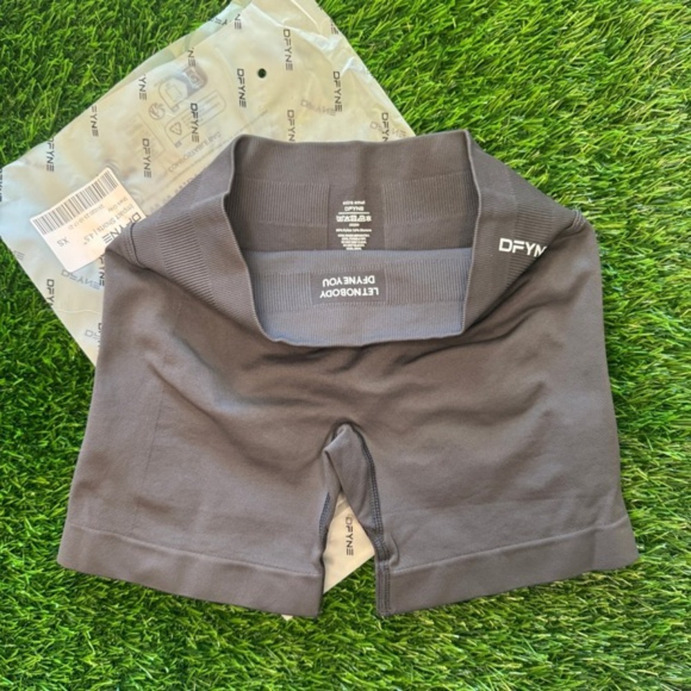 Dfyne impact shorts 4.5" shark/slate gray extra small - Picture 3 of 5